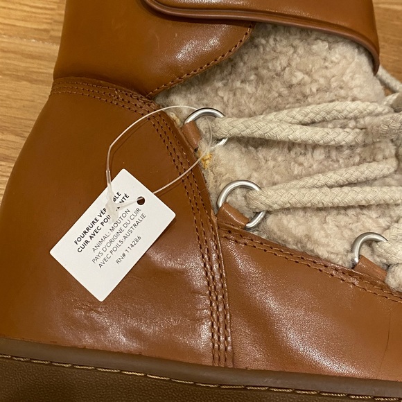 NEW COACH Women's Monroe Shearling Bootie size 8 - Picture 6 of 10